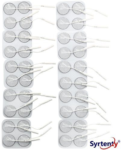 Syrtenty TENS Unit Pads 1 Round 40 pcs Electrodes