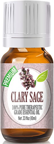 Clary Sage Essential Oil  100 Pure Therapeutic Grade Clary Sage Oil  10ml