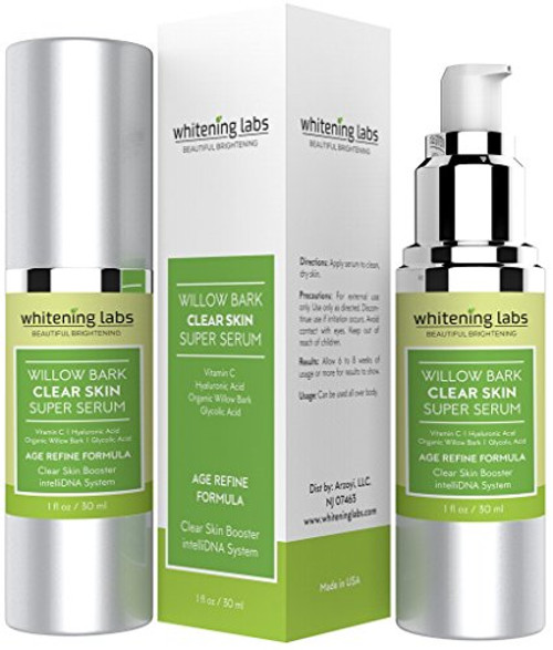 Acne Scar Clear Skin Serum Spot Removal Formula for Acne Prone Skin with Vitamin E Hyaluronic Acid Willow Bark Licorice for Blemish Free Soft Radiant Youthful Skin 1 oz Acne Scar Clear Skin Serum Spot Removal Formula for Acne Prone Skin with Vitamin E Hyaluronic Acid Willow Bark Licorice for Blemish Free Soft Radiant Youthful Skin 1 oz