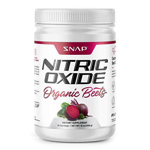 Beet Root Powder  Nitric Oxide Beets by Snap Supplements  Blood Flow and Circulation Superfood Muscle  Heart Health  BCAAs L Arginine L Citrulline 12 oz
