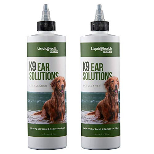 Liquid Health for Animals K9 Ear Solutions 12 oz Liquid 2Pack