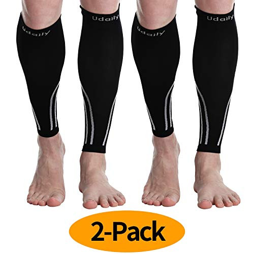 Udaily Calf Compression Sleeves for Men  Women 2030mmhg  Calf Support Leg Compression Socks for Shin Splint  Calf Pain Relief