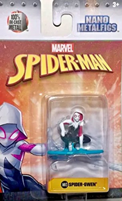 Marvel SpiderMan Spider Gwen MV3 15 Inch Diecast Nano Metal Figure by Jada Marvel SpiderMan Spider Gwen MV3 15 Inch Diecast Nano Metal Figure by Jada