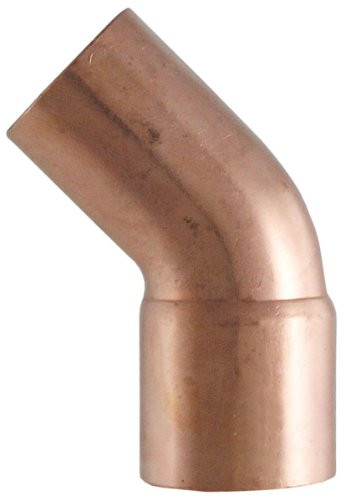 LDR Industries FSW SE45-1 Sweat 45 Street Elbow, 1", Copper