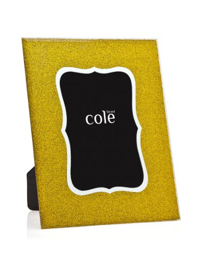 Philip Whitney 4x6 Gold Glitter Picture Frame