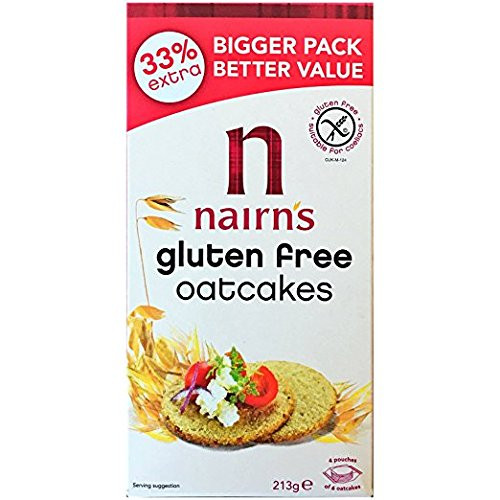 Nairns Gluten Free Oatcakes 213g Pack of 2