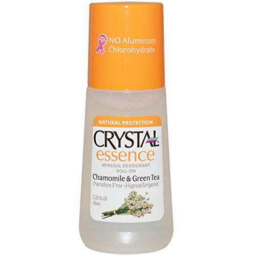 Crystal Deodorant Essence RollOn 225oz ChamomileGreen Tea 2 Pack