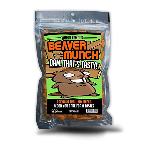 Beaver Munch Spicy Trail Mix  Healthy Gift Funny Trail Mix Gift Bag Resealable Funny Healthy Gifts Beaver Gifts Gag Gifts for Men Beaver Munch Trail Mix Spicy Gifts Funny Stocking Stuffers