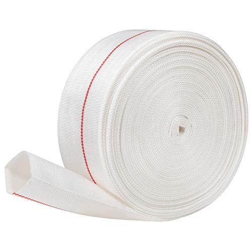 Industrial Water Hoses 2 ID x 30 FT Lightweight Expandable Polyester Hose Flexibility Lay Flat Outdoor Lawn Park Irrigation Swimming Pool Discharge with A Water Pump