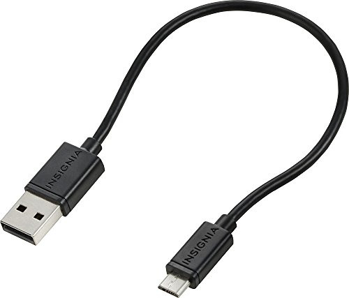 Insignia 6" USB Type A-to-Micro USB Device Cable - Black - Model: NS-MCDT06 Insignia 6" USB Type A-to-Micro USB Device Cable - Black - Model: NS-MCDT06