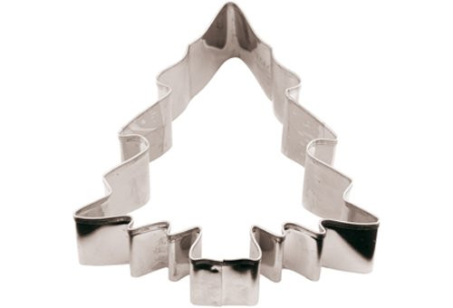 Paderno World Cuisine Stainless Steel Christmas Tree Cookie Cutter