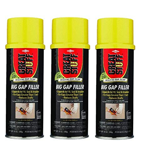 Great Stuff 3Pack Insulating Foam Sealant Big Gap Filler