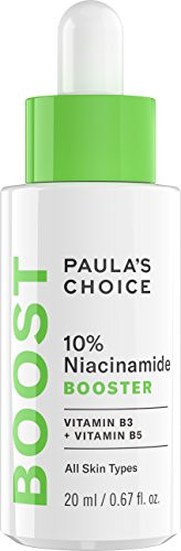 Paulas Choice BOOST 10 Niacinamide Booster Vitamin B3 Vitamin C  Licorice Extract Serum Pore Minimizer 067 Ounce
