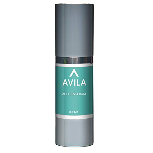 Avila Skincare Ageless Serum Best Selling Serum Formula To Boost Collagen and Elastin Deeply Hydrate Skin and Diminish Fine Lines and Wrinkles  Improved Formula