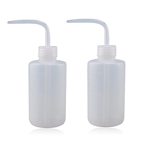 Safety Wash Bottle Plastic Squeeze Bottle 250ML Medical Label Tattoo Wash Bottle LDPE 2Pcs Safety Wash Bottle Plastic Squeeze Bottle 250ML Medical Label Tattoo Wash Bottle LDPE 2Pcs