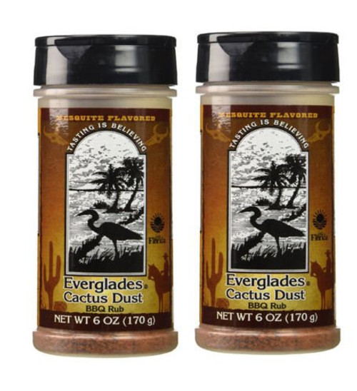 Everglades Seasoning Cactus Dust Mesquite BBQ Rub 2 Pack Gluten Free No MSG Everglades Seasoning Cactus Dust Mesquite BBQ Rub 2 Pack Gluten Free No MSG