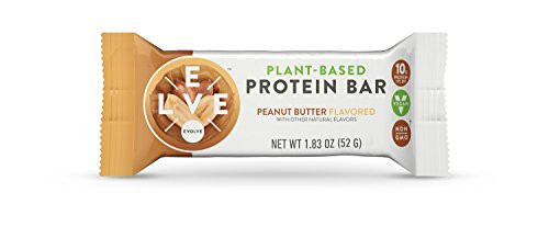 Evolve PlantBased Protein Bars Peanut Butter 10g Protein183Oz 12 Count Evolve PlantBased Protein Bars Peanut Butter 10g Protein183Oz 12 Count