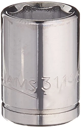 Williams 31116 12 Shallow 6Point Socket with 38Inch Drive