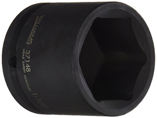 Williams 37148 12Inch Drive Standard Impact Socket 6Point 112Inch