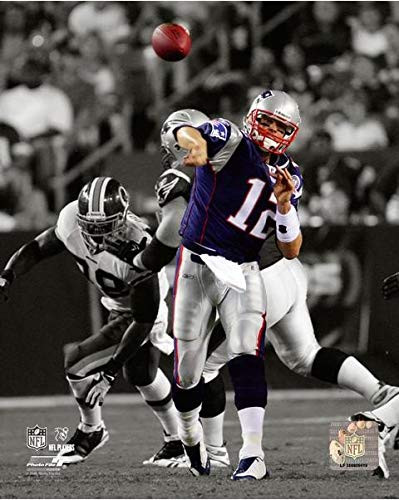 Tom Brady New England Patriots Spotlight Action Photo Size 8 x 10