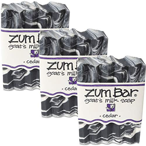 Indigo Wild Zum Bar Goats Milk Soap Cedar 3 oz 3 pack Indigo Wild Zum Bar Goats Milk Soap Cedar 3 oz 3 pack