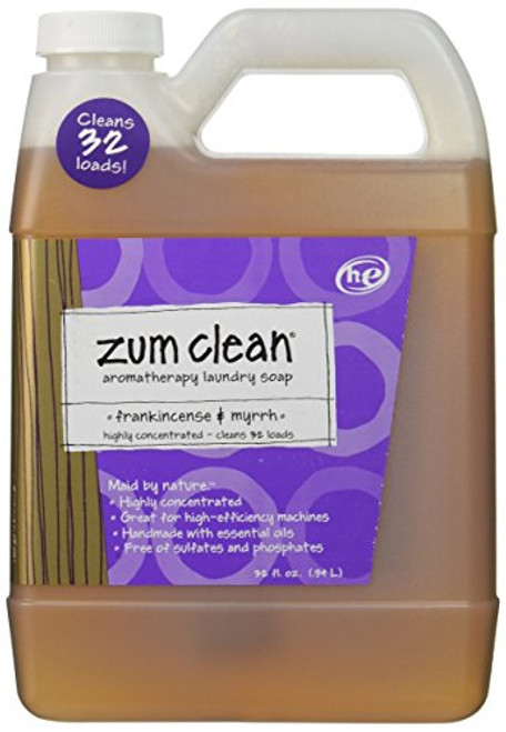 Indigo Wild Zum Clean Laundry Soap Frankincense and Myrrh 32 Fluid Ounce Indigo Wild Zum Clean Laundry Soap Frankincense and Myrrh 32 Fluid Ounce