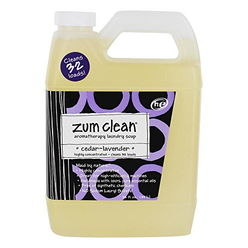 Indigo Wild Zum Clean Aromatherapy Laundry Soap CedarLavender 32 fl oz 94 L Indigo Wild Zum Clean Aromatherapy Laundry Soap CedarLavender 32 fl oz 94 L
