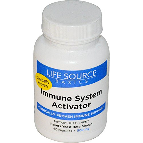 Life Source Basics Immune System Activator  500 mg  60 Capsules