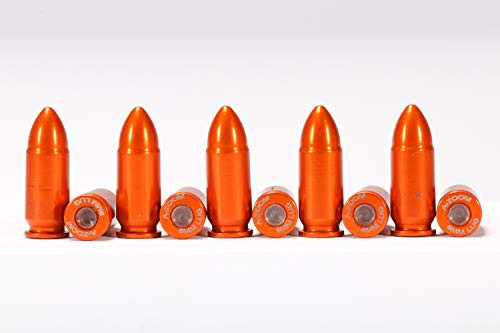 AZOOM 9MM Luger SNAP Cap Orange 10PK