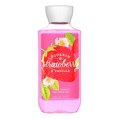 Bath  Body Works Shower Gel Bourbon Strawberry  Vanilla