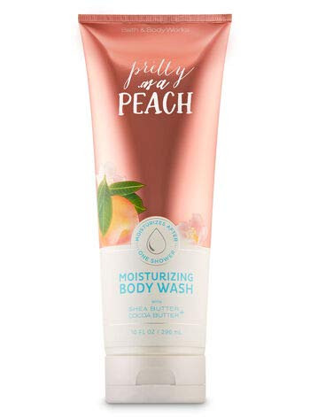 Bath and Body Works PRETTY AS A PEACH Moisturizing Body Wash with Shea Butter and Cocoa Butter  Full Size