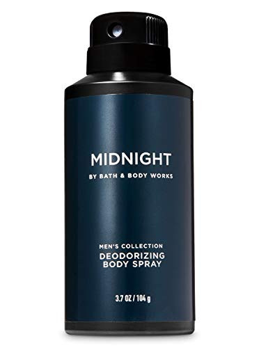 Bath  Body Works Midnight Deodorizing Body Spray for Mens 37 oz  104 g