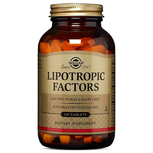 Solgar  Lipotropic Factors Vegetarian Formula 100 Tablets