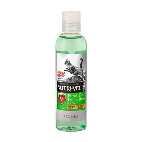 NutriVet Breath Fresh Dental Rinse for Cats 4Ounce