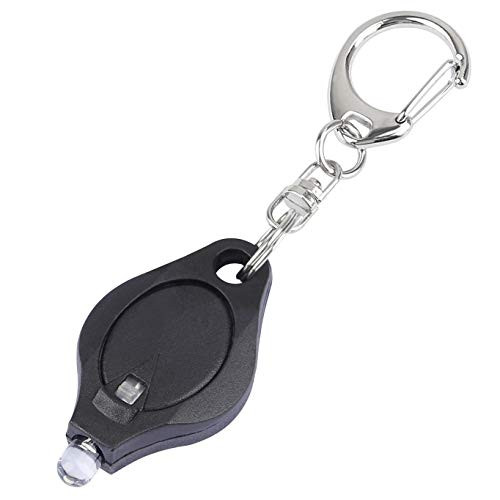 Uniclife 20 Pack Mini Keychain Flashlight Ultra Bright LED Key Ring Light Torch Black Uniclife 20 Pack Mini Keychain Flashlight Ultra Bright LED Key Ring Light Torch Black