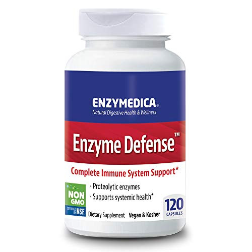 Enzymedica Enzyme Defense Specialized Enzyme Formula For Immune System Support Vegan Kosher 120 Capsules 120 Servings