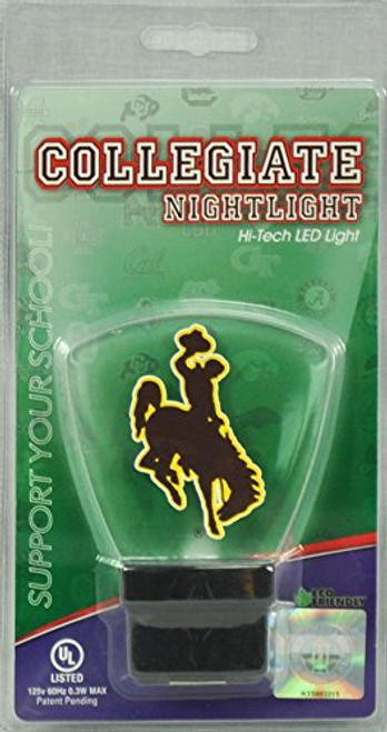 Authentic Street Signs NCAA LED Nightlight Wyoming Cowboys Authentic Street Signs NCAA LED Nightlight Wyoming Cowboys