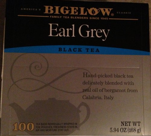 Bigelow Earl Grey BLACK TEA 100 Bags