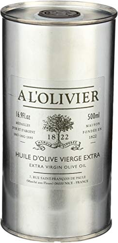 A LOlivier Refill Tin Extra Virgin Olive Oil 167Ounce Tins