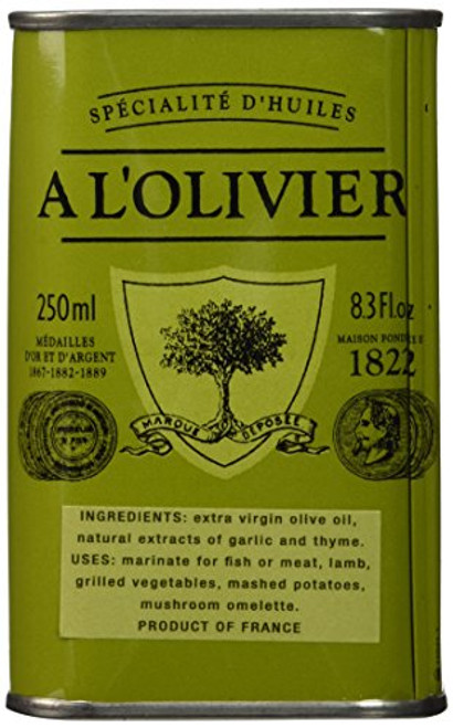 A LOlivier Garlic Thyme Infused Extra Virgin Olive Oil 83 fl oz A LOlivier Garlic Thyme Infused Extra Virgin Olive Oil 83 fl oz