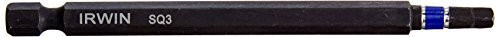 Irwin Tools 1837489 Impact Performance Series Square Recess Power Bit 3 4