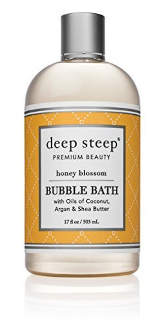 Deep Steep Bubble Bath Honey Blossom 17 ounce