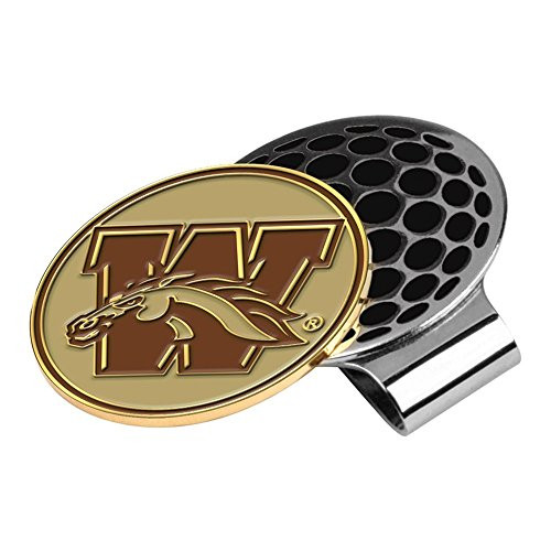 LinksWalker NCAA Western Michigan Broncos Golf Hat Clip with Ball Marker