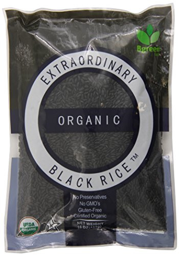 Bgreen Organic Black Rice 16 Ounce