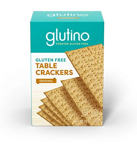 Gluten Free by Glutino Table Crackers Premium Squares Original 7 Ounce