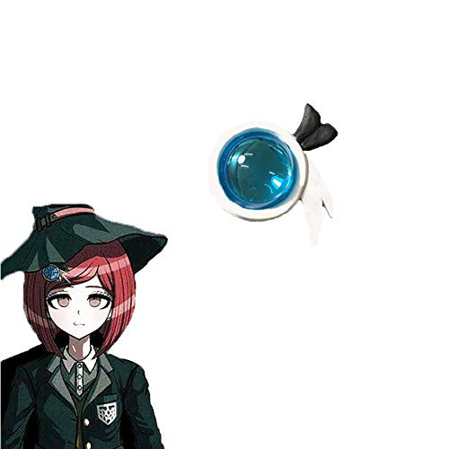 XXTT Himiko Yumeno CosplayDanganronpa Yumeno Cosplay Wig Clip Costume for GirlsBlue