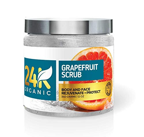 Grapefruit Scrub For Face And Body Deep Cleansing Exfoliator And Brightens Complexion Clears Acne And Shrinks Pores By 24k Grapefruit Scrub For Face And Body Deep Cleansing Exfoliator And Brightens Complexion Clears Acne And Shrinks Pores By 24k