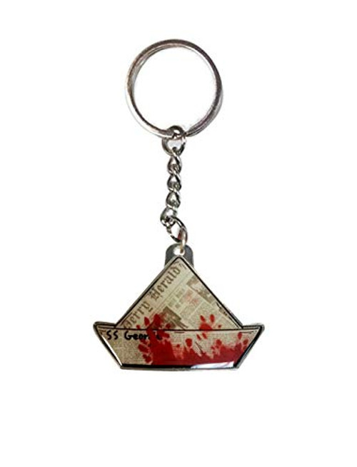 SS Georgie Boat Scary Clown Horror Movie Enamel Metal Pendant Key Chains SS Georgie Boat Scary Clown Horror Movie Enamel Metal Pendant Key Chains
