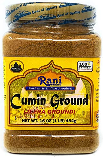 Rani Cumin Jeera Powder Spice 16oz 454g ~ All Natural  Vegan  Gluten Free Ingredients  NONGMO  Indian Origin