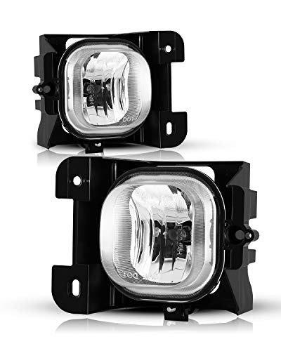Fog Lights for 2004 2005 Ford Rangernot fit STX models with Bulbs H10 12V 42W AUTOFREE OE Fog Lamps Assembly 1 PairClear Lens